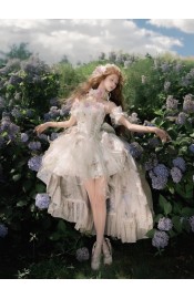 Xing Weimian Roses In Spring Mini JSK(10th Pre-Order/Full Payment Without Shipping)